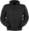 Furygan Luxio Evo,  zip hoodie,  color: Black,  size: S