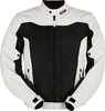 Furygan Mistral Evo 3,  textile jacket,  color: Light Grey/Black,  size: M