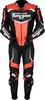 Furygan Overtake,  leather suit 1pcs. perforated,  color: Black/Red/White,  size: 52