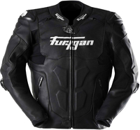 Furygan Raptor Evo 3,  leather jacket,  color: Black/White,  size: XL
