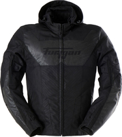 Furygan Shard HV,  textile jacket waterproof,  color: Black/Dark Grey,  size: 4XL