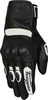Furygan TD Roadster,  gloves,  color: Black/White,  size: M
