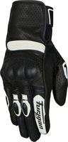 Furygan TD Roadster,  gloves,  color: Black/White,  size: M