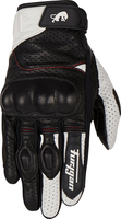 Furygan TD21 Vented,  gloves perforated,  color: Black/White/Red,  size: XXL