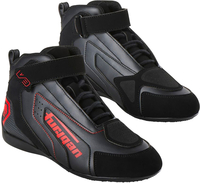 Furygan V3,  shoes,  color: Black/Red,  size: 39 EU