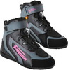 Furygan V4 Easy D3O Vented,  shoes women,  color: Black/Grey/Pink,  size: 39 EU