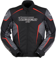 Furygan Yori,  textile jacket,  color: Black/Grey/Red,  size: S