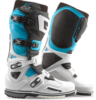 Gaerne SG-22 LE S24,  boots,  color: White/Black/Light Blue,  size: 48 EU