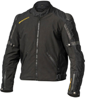 GC Bikewear Arvin,  textile jacket waterproof,  color: Black,  size: 3XL