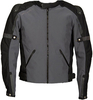 GC Bikewear Arvin,  textile jacket waterproof,  color: Dark Grey/Black,  size: M