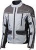 GC Bikewear Catania,  textile jacket waterproof,  color: Light Grey/Grey/Black,  size: L