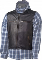 GC Bikewear Glide Biker,  leather vest