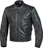 GC Bikewear Laxey,  leather jacket,  color: Black,  size: 64