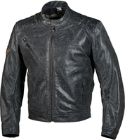 GC Bikewear Laxey,  leather jacket,  color: Black,  size: 64