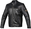 GC Bikewear Logan,  leather jacket,  color: Brown,  size: 56