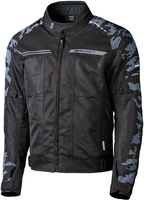 GC Bikewear Luca Camo,  textile jacket,  color: Black/Grey,  size: 6XL