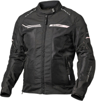 GC Bikewear Luna,  textile jacket women,  color: Black/Pink,  size: 5XL