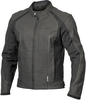 GC Bikewear Matteo,  leather jacket,  color: Black,  size: 48