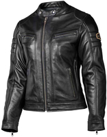 GC Bikewear Murray,  leather jacket women,  color: Black,  size: 46