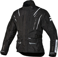 GC Bikewear Nelson,  textile jacket waterproof,  color: Black,  size: M