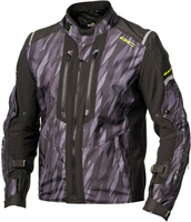 GC Bikewear Norwalk,  textile jacket waterproof,  color: Black/Grey,  size: XXL