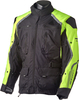 GC Bikewear Tourmaster,  textile jacket,  color: Black/Neon-Yellow,  size: XL