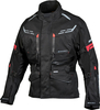 GC Bikewear Ventura,  textile jacket waterproof,  color: Black,  size: 8XL