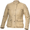 GC Bikewear Verona,  leather jacket women,  color: Beige,  size: XXL