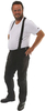 Germot Flex Pro,  textile belly pants waterproof,  color: Black,  size: Short 6XL