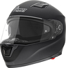 Germot GM 330,  integral helmet,  color: Matt-Black,  size: S