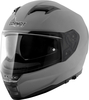 Germot GM 350,  full face helmet,  color: Matt-Grey,  size: XXL
