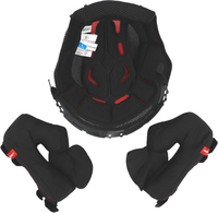 Germot GM 540,  lining/cheek pads,  color: Black,  size: S