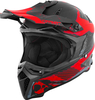 Germot GM 540,  motocross helmet,  color: Matt Black/Red/Grey,  size: XS