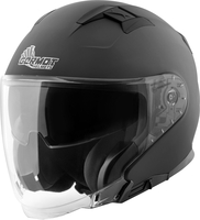 Germot GM 670,  open face helmet,  color: Matt-Black,  size: S