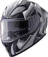 Germot GM 711 Dekor,  full face helmet,  color: Matt Black/Grey,  size: XS