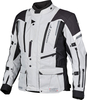 Germot InsideOut,  textile jacket waterproof,  color: Light Grey/Black,  size: XXL