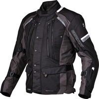 Germot Sydney,  textil jacket waterproof,  color: Black/Dark Grey,  size: 3XL