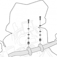 Givi 01SKIT,  mounting kit