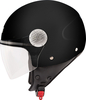 Givi 10.7 Mini-J,  jet helmet,  color: Matt-Black,  size: XL (61)