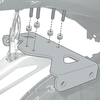 Givi 1152KIT für Honda CB500F,  mounting kit