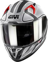 Givi 50.8 Racer,  integral helmet,  color: Matt Black/Grey/Silver,  size: S (56)