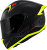 Givi 50.9 Sport Solid,  integral helmet,  color: Matt Black/Neon-Yellow,  size: XXL (63)