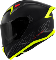 Givi 50.9 Sport Solid,  integral helmet,  color: Matt Black/Neon-Yellow,  size: XXL (63)