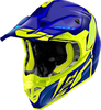 Givi 60.1 Invert,  cross helmet,  color: Matt Dark Blue/Neon-Yellow/Turquoise,  size: XL (61)