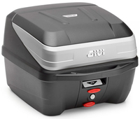 Givi B32 Bold,  Topcase Monolock,  color: Black/Silver,  size: 32 l