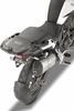 Givi Benelli TRK502X,  rear rack Monokey/-lock