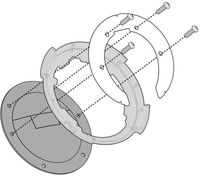 Givi BF Adapter,  Tanklock mount