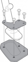 Givi BMW R 1200/1250 GS,  side stand extension