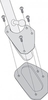 Givi BMW R1250GS Adventure,  side stand extension