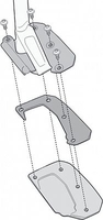 Givi Ducati Multistrada 950/1260,  side stand extension